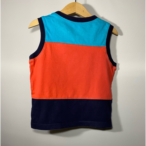 Crazy 8 Colourblock Tank Top Toddler Boy Size 2 - Picture 3 of 6